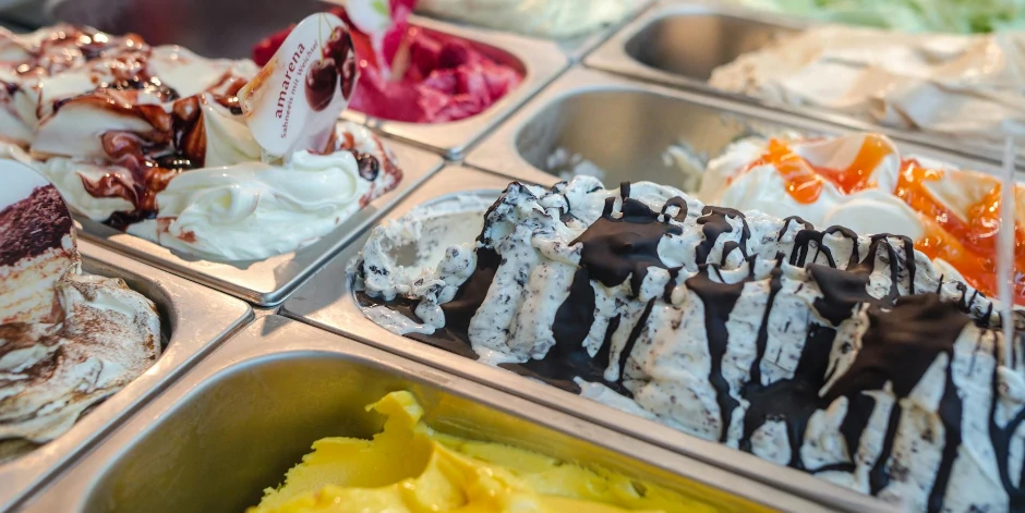 Eis bei Halsschmerzen